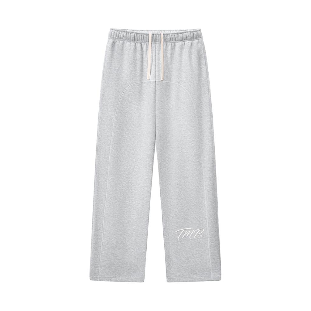 Contrast-Stitched Fleece Sweatpants
