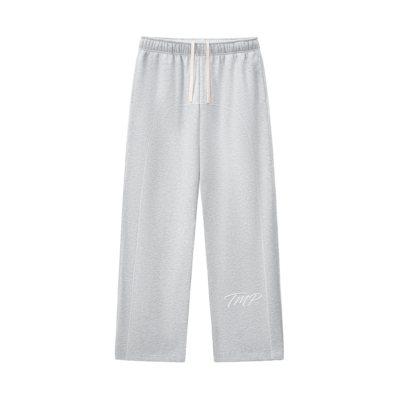 Contrast-Stitched Fleece Sweatpants