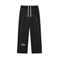 Contrast-Stitched Fleece Sweatpants
